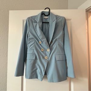 Topshop Blue Coat